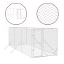 Zwinger für den Außenbereich Stahl verzinkt silber 2x6x2 m von vidaXL, Hundehütten und Zäune - Ref: Foro24-3190452, Preis: 27...