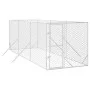Zwinger für den Außenbereich Stahl verzinkt silber 2x6x2 m von vidaXL, Hundehütten und Zäune - Ref: Foro24-3190452, Preis: 26...