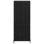 Alacena Roble Negro 69,5 x 34 x 180 cm Madera contrachapada