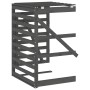 Gray Pine Wood Rubbish Bin Shed Extension by vidaXL, Waste container supports - Ref: Foro24-825109, Price: 124,35 €, Discount: %