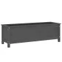 Raised garden bed solid gray pine wood 119.5x40x39cm by vidaXL, Pots and planters - Ref: Foro24-825263, Price: 98,55 €, Disco...