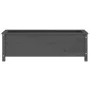 Raised garden bed solid gray pine wood 119.5x40x39cm by vidaXL, Pots and planters - Ref: Foro24-825263, Price: 98,55 €, Disco...