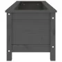 Raised garden bed solid gray pine wood 119.5x40x39cm by vidaXL, Pots and planters - Ref: Foro24-825263, Price: 98,55 €, Disco...