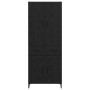 Alacena Roble Negro 69,5 x 34 x 180 cm Madera contrachapada