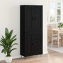 Alacena Roble Negro 69,5 x 34 x 180 cm Madera contrachapada