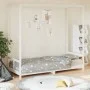 Estructura de cama para niños madera de pino blanco 80x200 cm de vidaXL, Cunas y camas para niños - Ref: Foro24-834520, Preci...