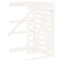 Extension for white pine wood garbage can shed by vidaXL, Waste container supports - Ref: Foro24-825108, Price: 131,16 €, Dis...