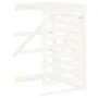 Extension for white pine wood garbage can shed by vidaXL, Waste container supports - Ref: Foro24-825108, Price: 129,47 €, Dis...