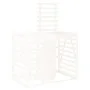 Extension for white pine wood garbage can shed by vidaXL, Waste container supports - Ref: Foro24-825108, Price: 129,47 €, Dis...