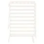 Extension for white pine wood garbage can shed by vidaXL, Waste container supports - Ref: Foro24-825108, Price: 129,47 €, Dis...