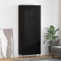 Alacena Roble Negro 69,5 x 34 x 180 cm Madera contrachapada