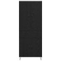 Alacena Roble Negro 69,5 x 34 x 180 cm Madera contrachapada