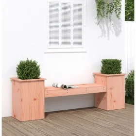 Bank aus Douglasienholz mit Pflanzgefäßen 184,5 x 39,5 x 56,5 cm von vidaXL, Gartenbänke - Ref: Foro24-825175, Preis: 121,77 ...