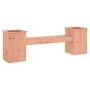 Bank aus Douglasienholz mit Pflanzgefäßen 184,5 x 39,5 x 56,5 cm von vidaXL, Gartenbänke - Ref: Foro24-825175, Preis: 121,77 ...