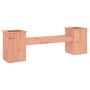 Bank aus Douglasienholz mit Pflanzgefäßen 184,5 x 39,5 x 56,5 cm von vidaXL, Gartenbänke - Ref: Foro24-825175, Preis: 123,67 ...