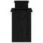 Banco con jardineras madera de pino negro 184,5x39,5x56,5 cm de vidaXL, Bancos de jardín - Ref: Foro24-825174, Precio: 154,43...
