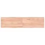 Tischplatte aus behandeltem Holz mit naturbrauner Kante, 160 x 40 x (2–6) cm von vidaXL, Tischplatten - Ref: Foro24-363969, P...