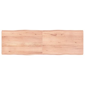 Tischplatte aus behandeltem Holz mit naturbrauner Kante, 160 x 50 x (2–6) cm von vidaXL, Tischplatten - Ref: Foro24-363971, P...
