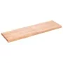 Tablero mesa madera tratada borde natural marrón 160x50x(2-6)cm de vidaXL, Tableros para mesas - Ref: Foro24-363971, Precio: ...