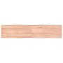 Tischplatte aus behandeltem Holz naturbraune Kante 180x40x(2-6)cm von vidaXL, Tischplatten - Ref: Foro24-363975, Preis: 60,15...