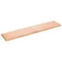 Tablero mesa madera tratada borde natural marrón 180x40x(2-6)cm de vidaXL, Tableros para mesas - Ref: Foro24-363975, Precio: ...