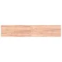 Tablero mesa madera tratada borde natural marrón 200x40x(2-4)cm de vidaXL, Tableros para mesas - Ref: Foro24-363980, Precio: ...