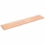 Behandelter Holztisch mit natürlicher brauner Kante, 200x40x(2-4)cm. von vidaXL, Tischplatten - Ref: Foro24-363980, Preis: 54...