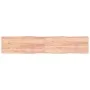 Tischplatte aus behandeltem Holz mit naturbrauner Kante, 200 x 40 x (2–6) cm von vidaXL, Tischplatten - Ref: Foro24-363981, P...
