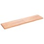 Treated wood table top with natural brown edge 200x50x(2-6)cm by vidaXL, Table tops - Ref: Foro24-363983, Price: 110,74 €, Di...