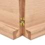 Treated wood table top with natural brown edge 200x50x(2-6)cm by vidaXL, Table tops - Ref: Foro24-363983, Price: 110,74 €, Di...