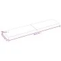 Treated wood table top with natural brown edge 200x50x(2-6)cm by vidaXL, Table tops - Ref: Foro24-363983, Price: 110,74 €, Di...