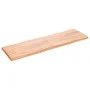Tischplatte aus behandeltem Holz mit naturbrauner Kante, 200 x 60 x (2–6) cm von vidaXL, Tischplatten - Ref: Foro24-363985, P...