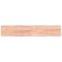 Treated wood table top with natural brown edge 220x40x(2-6)cm by vidaXL, Table tops - Ref: Foro24-363987, Price: 102,54 €, Di...