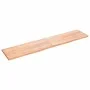 Treated wood table top with natural brown edge 220x50x(2-4)cm by vidaXL, Table tops - Ref: Foro24-363988, Price: 101,17 €, Di...
