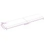 Tischplatte aus behandeltem Holz mit naturbrauner Kante, 220 x 50 x (2–4) cm von vidaXL, Tischplatten - Ref: Foro24-363988, P...