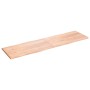 Treated wood table top with natural brown edge 220x60x(2-4)cm by vidaXL, Table tops - Ref: Foro24-363990, Price: 117,58 €, Di...
