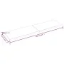 Tischplatte aus behandeltem Holz mit naturbrauner Kante, 220 x 60 x (2–4) cm von vidaXL, Tischplatten - Ref: Foro24-363990, P...