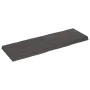 Treated wood table top brown live edge 120x40x(2-6) cm by vidaXL, Table tops - Ref: Foro24-364023, Price: 60,15 €, Discount: %