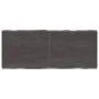Tablero mesa madera tratada borde vivo marrón 120x50x(2-6) cm de vidaXL, Tableros para mesas - Ref: Foro24-364025, Precio: 71...