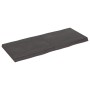 Treated wood table top brown live edge 120x50x(2-6) cm by vidaXL, Table tops - Ref: Foro24-364025, Price: 71,09 €, Discount: %