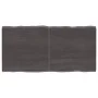 Tablero mesa madera tratada borde vivo marrón 120x60x(2-4) cm de vidaXL, Tableros para mesas - Ref: Foro24-364026, Precio: 68...
