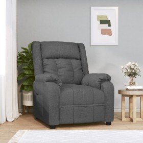 Sillón reclinable de tela gris oscuro en Sillones | Comprar online en Foro24
