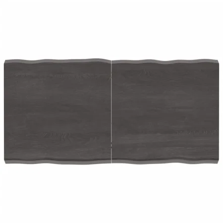 Tablero mesa madera tratada borde vivo marrón 120x60x(2-6) cm de vidaXL, Tableros para mesas - Ref: Foro24-364027, Precio: 82...