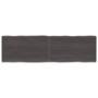 Treated wood table board with live edge, brown, 140x40x(2-6) cm by vidaXL, Table tops - Ref: Foro24-364029, Price: 68,35 €, D...