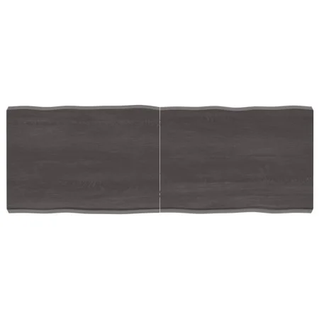 Tablero mesa madera tratada borde vivo marrón 140x50x(2-6) cm de vidaXL, Tableros para mesas - Ref: Foro24-364031, Precio: 80...