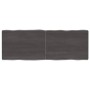 Treated wood table top brown live edge 140x50x(2-6) cm by vidaXL, Table tops - Ref: Foro24-364031, Price: 80,66 €, Discount: %