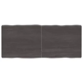 Tablero mesa madera tratada borde vivo marrón 140x60x(2-6) cm de vidaXL, Tableros para mesas - Ref: Foro24-364033, Precio: 92...