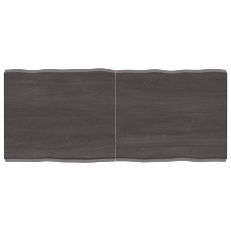 Treated wood table top brown live edge 140x60x(2-6) cm by vidaXL, Table tops - Ref: Foro24-364033, Price: 92,96 €, Discount: %