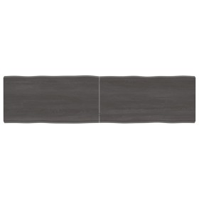 Treated wood table top brown live edge 160x40x(2-6) cm by vidaXL, Table tops - Ref: Foro24-364035, Price: 77,92 €, Discount: %