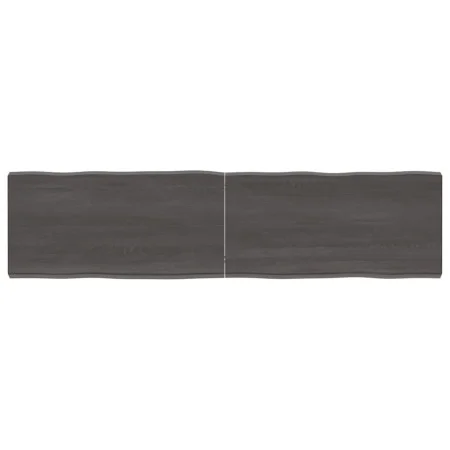 Tischplatte aus behandeltem Holz, braune Live-Kante, 160 x 40 x (2–6) cm von vidaXL, Tischplatten - Ref: Foro24-364035, Preis...